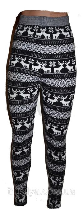 Лосіни жіночі на товстому флісі, термолосіни