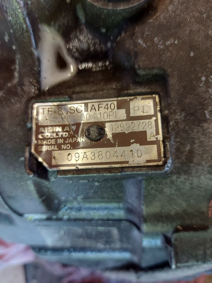 Automatyczna skrzynia biegów AF40