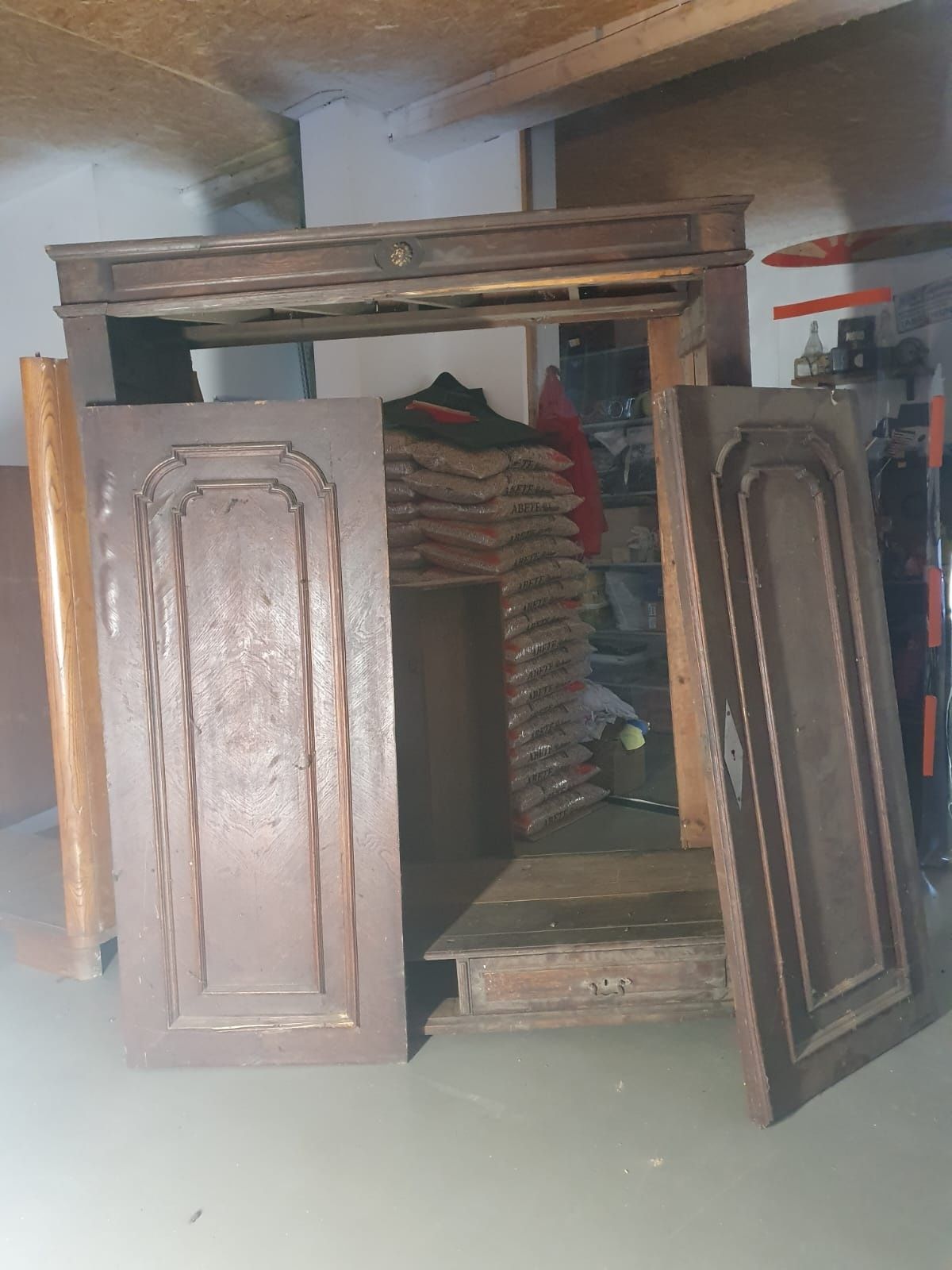 Szafa szafy zabytki 3sztuki + Artdeco do renowacji