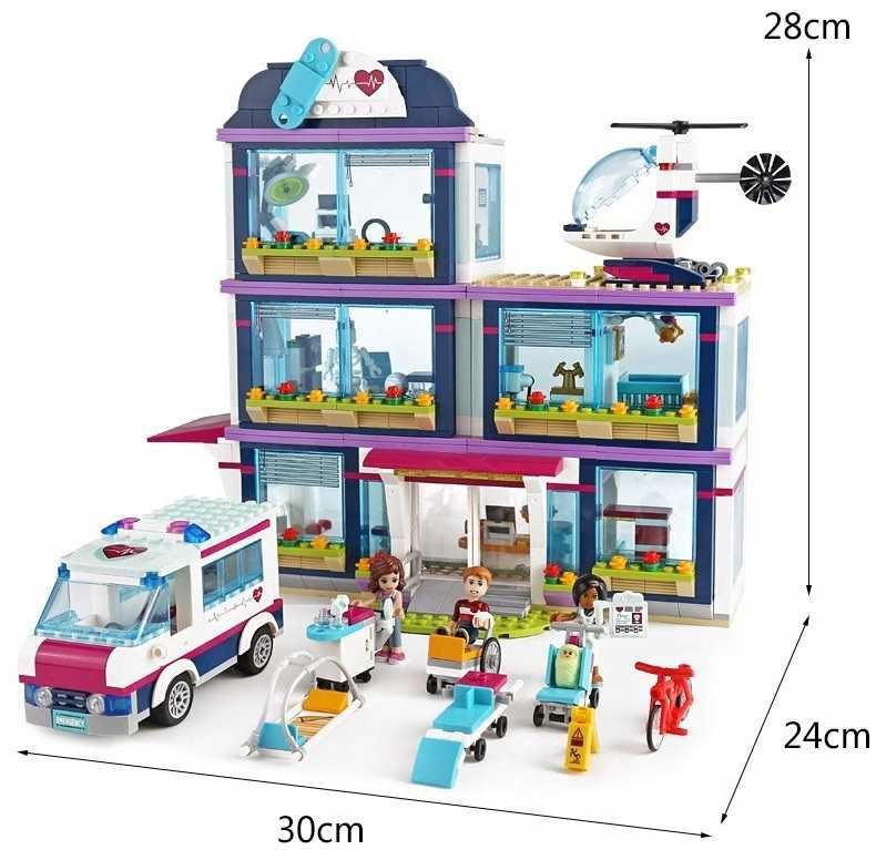 871EL. Nowy Zestaw Szpital w Heartlake do LEGO Friends 41318