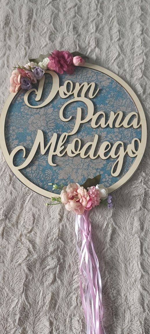 Ozdoby na dom Pani młodej i Pana młodego