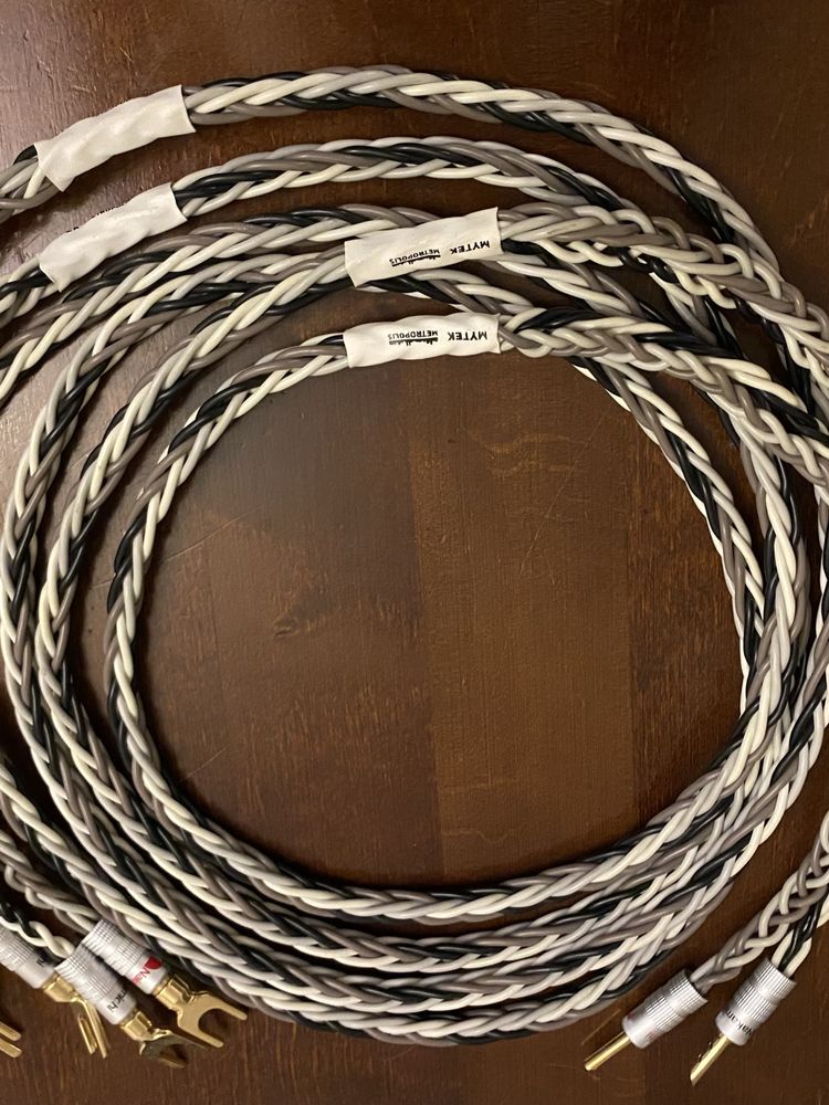 Hi-End kable głośnikowe MyTek Metropolis Braided Speaker Cable 2m