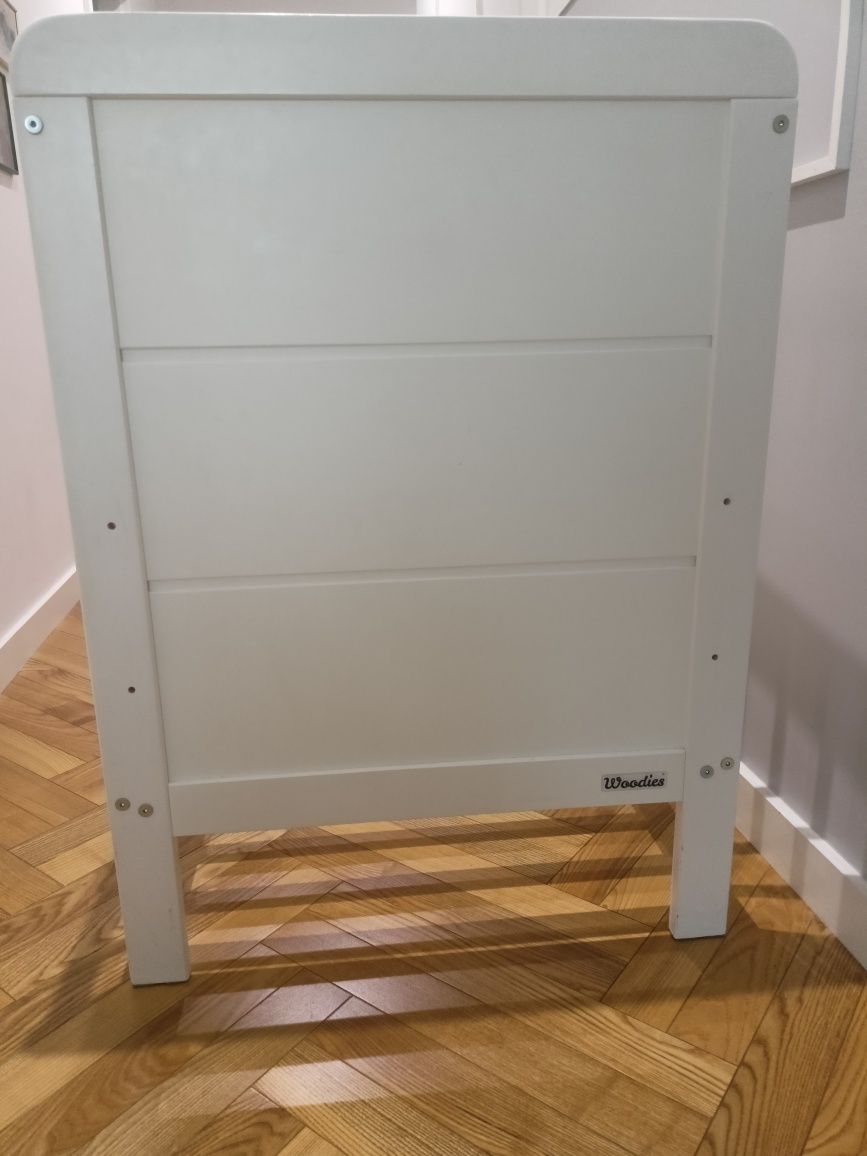 Łóżeczko niemowlęce z szufladą Materac w cenie