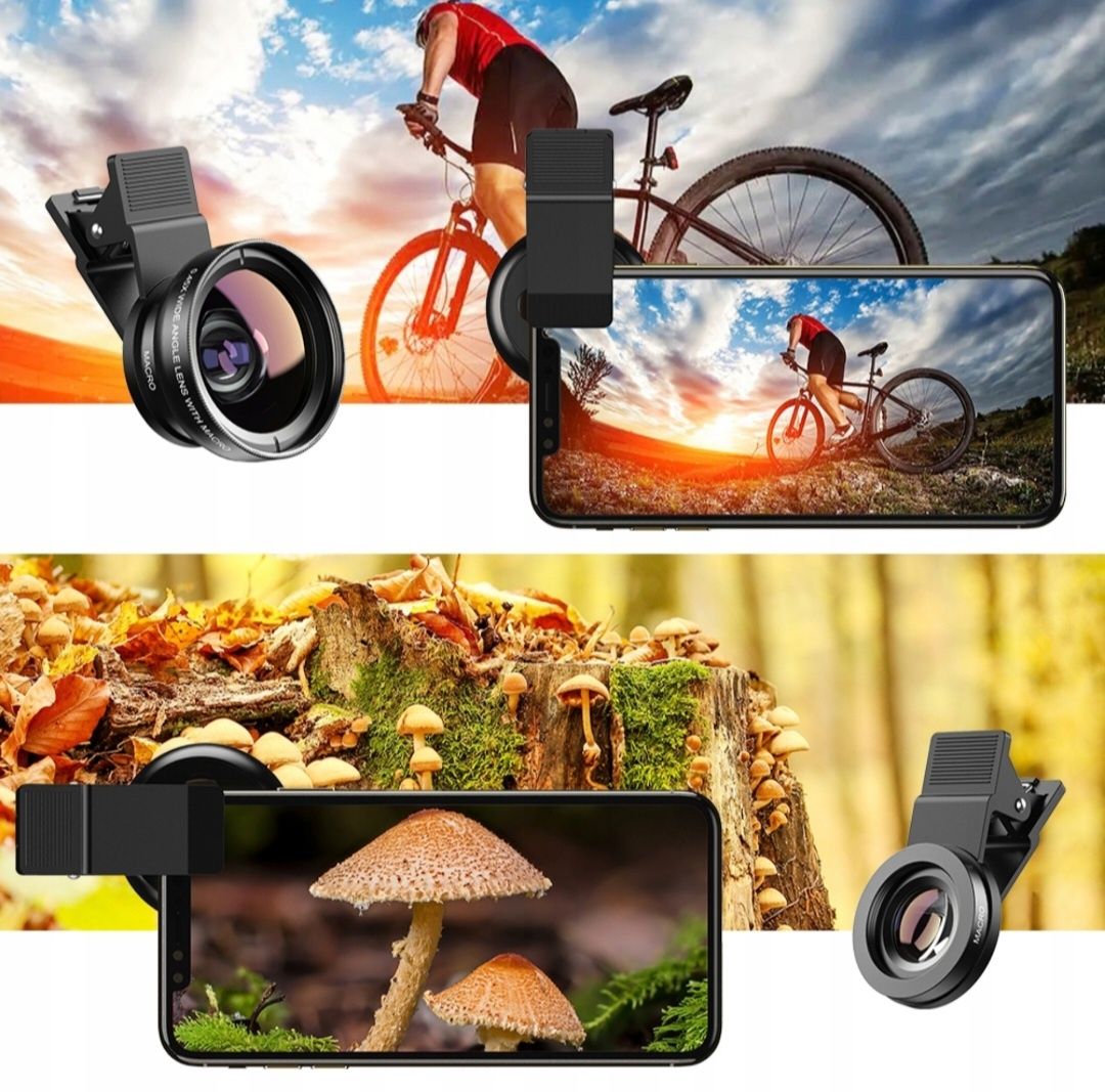 Obiektyw, nakładka soczewka do telefonu Apexel x2