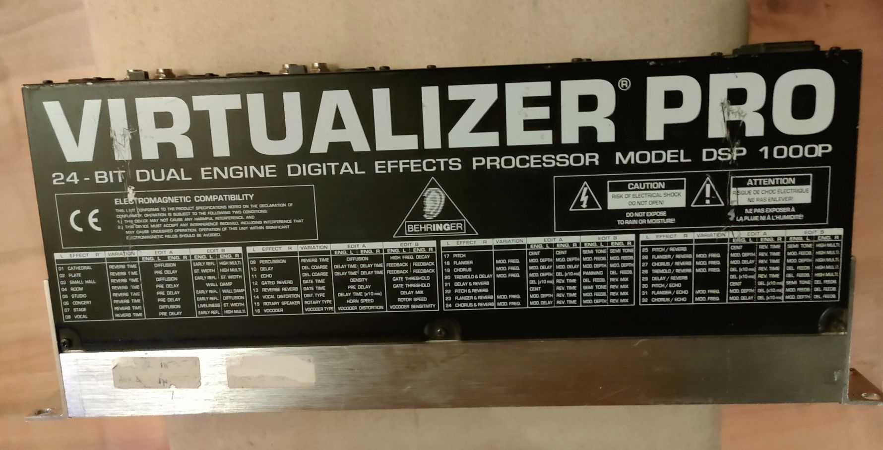 Virtualizer Pro DSP 1000 Behringer