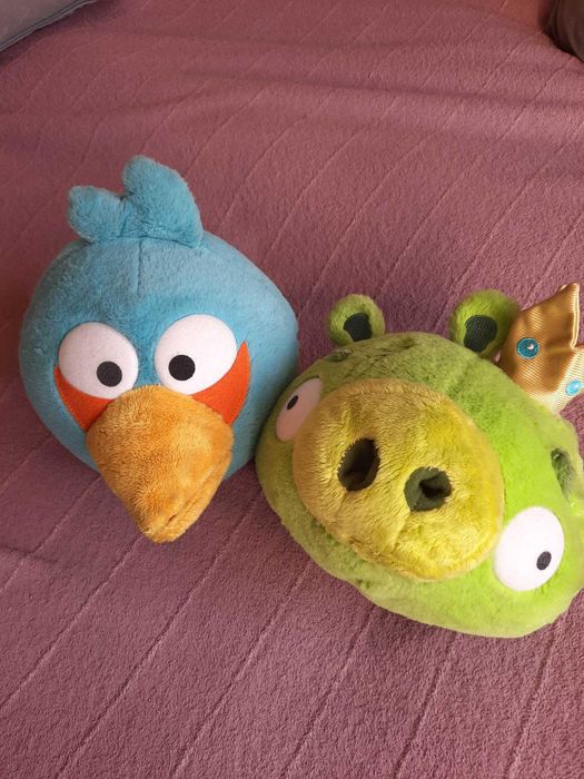 Pluszaki Angry Birds 2 szt. -  15zł komplet.