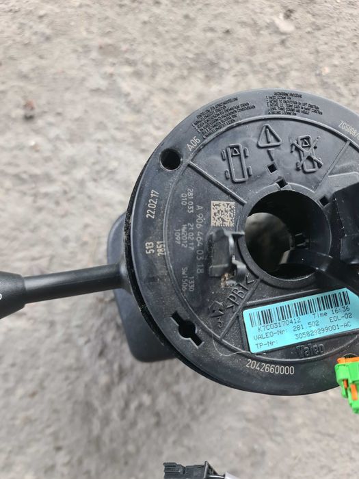 Przełącznik zespolony Taśma zwijak airbag Sprinter 06-18 w906 lift 17