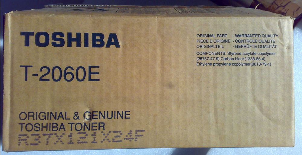 Тонер-картридж Toshiba T-2060E Оригинал, Новые