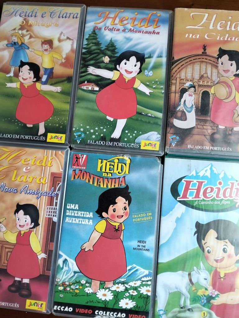 Antigas VHS Heidi