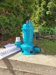 фекальний насос с ножом 2,7 kw подрібнювачем дробилкою секатором