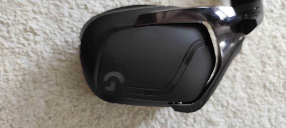 Słuchawki gamingowe Logitech G935 (materiałowe nauszniki)