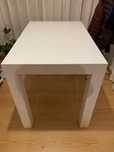 Mesa madeira lacada a branco