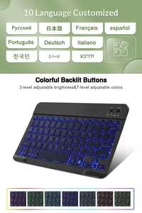 Teclado RGB Bluetooth 11"