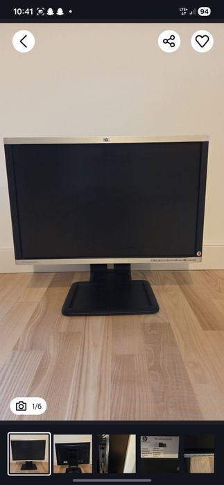 Monitor biurowy LED HP LA2205wg 22" DisplayPort DVI VGA klasa B