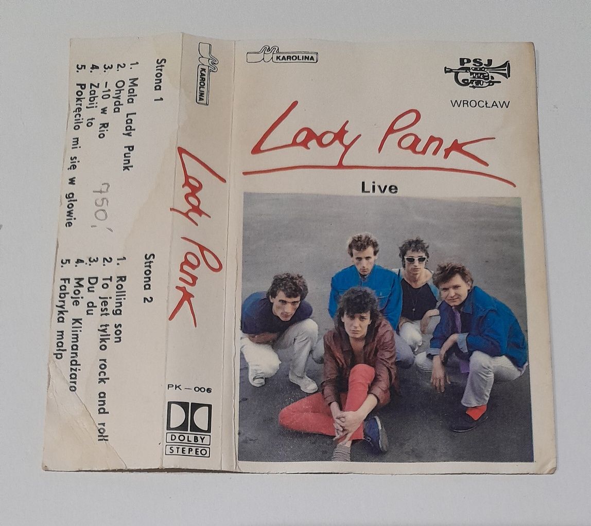 Lady Pank Live Kaseta audio