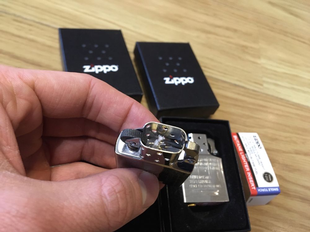 Новые бензиновые оригинальные инсерты Zippo, вставка для зажигалок