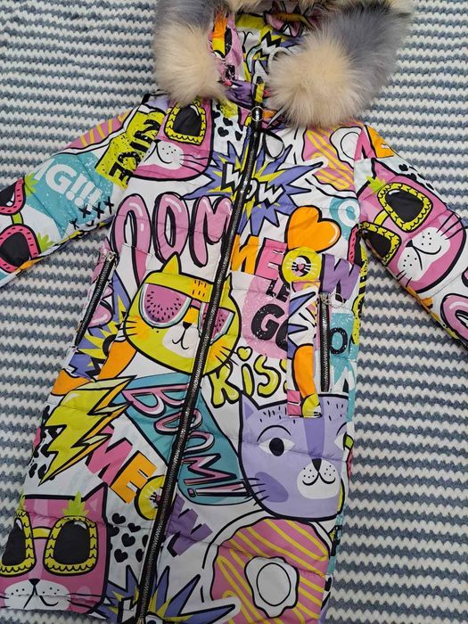 Дитяче пальто зимове 146 ріст