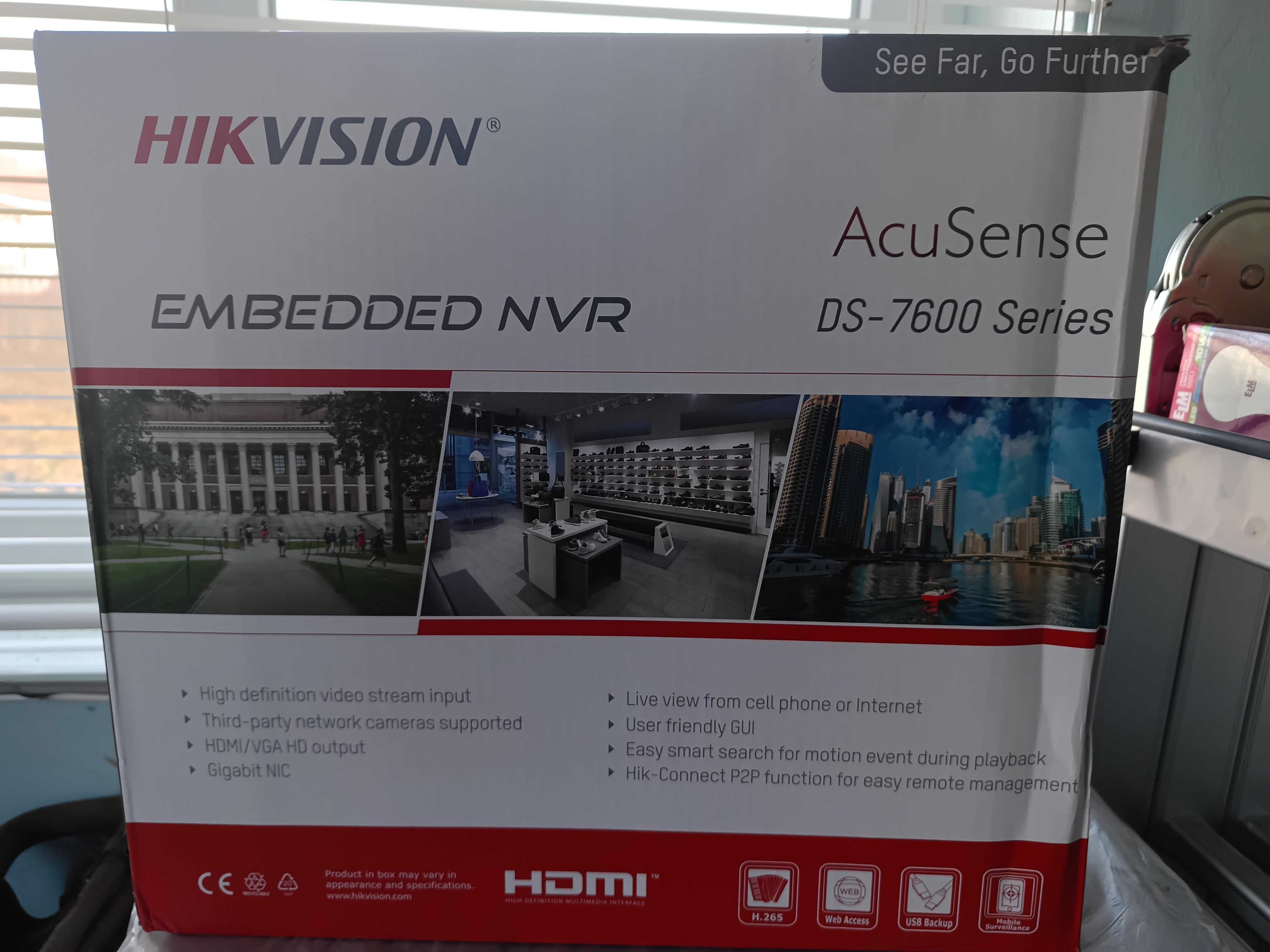 Відеореєстратор Hikvision 7608NXI-K2 ACUSENSE