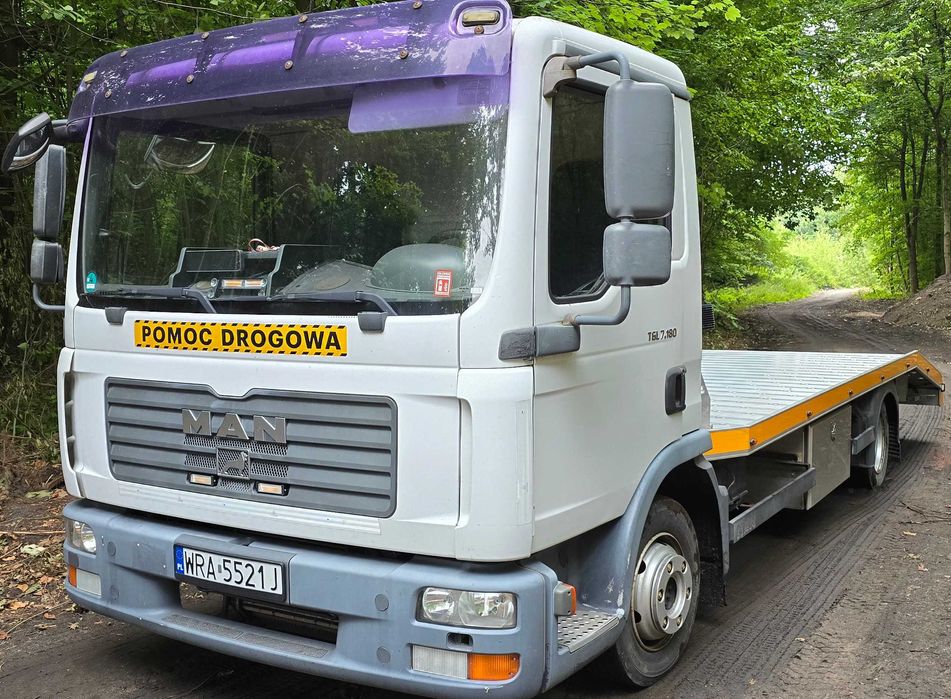 Wynajem Lawety MAN TGL - Ładowność 3800 kg - Profesjonalny Transport