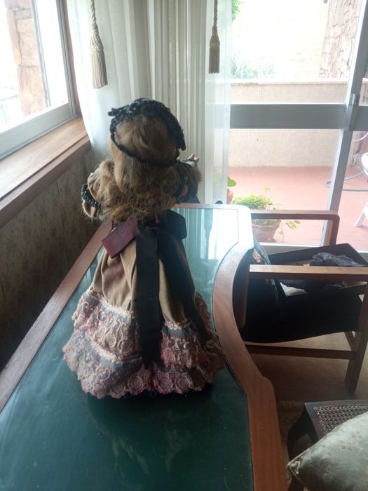 Boneca autómato séc. XX