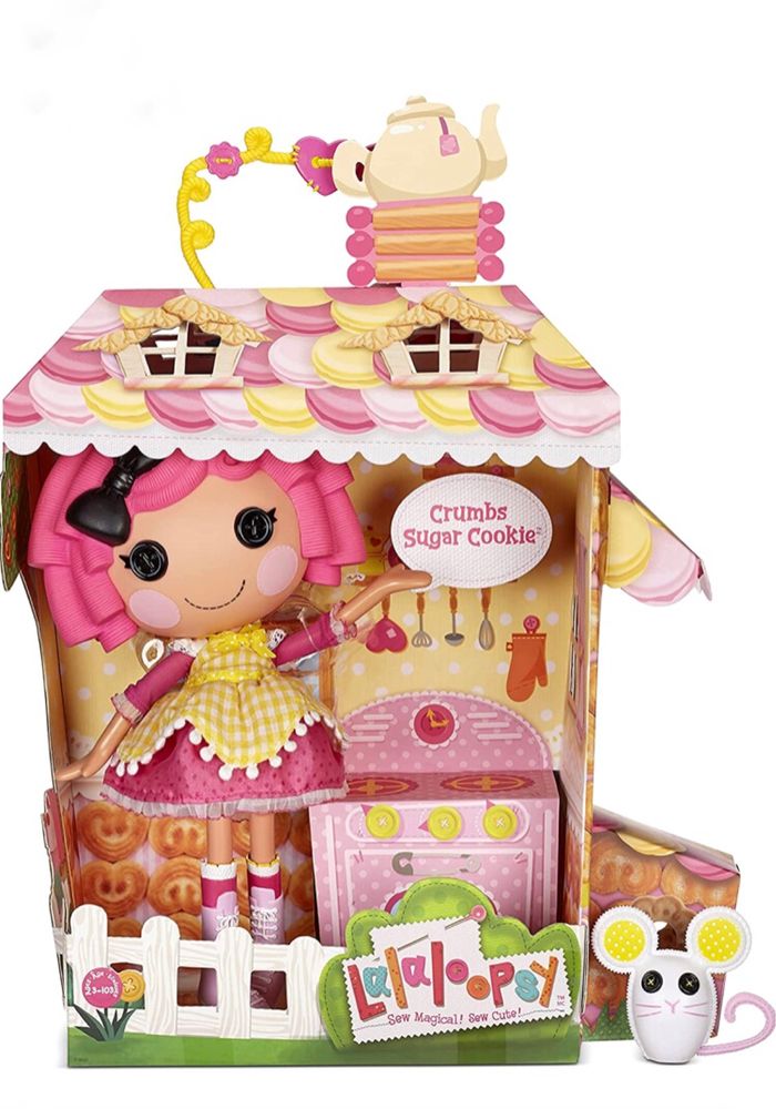 Lalaloopsy Crumbs Sugar Cookie & Pet Mouse. Америка. Лол.