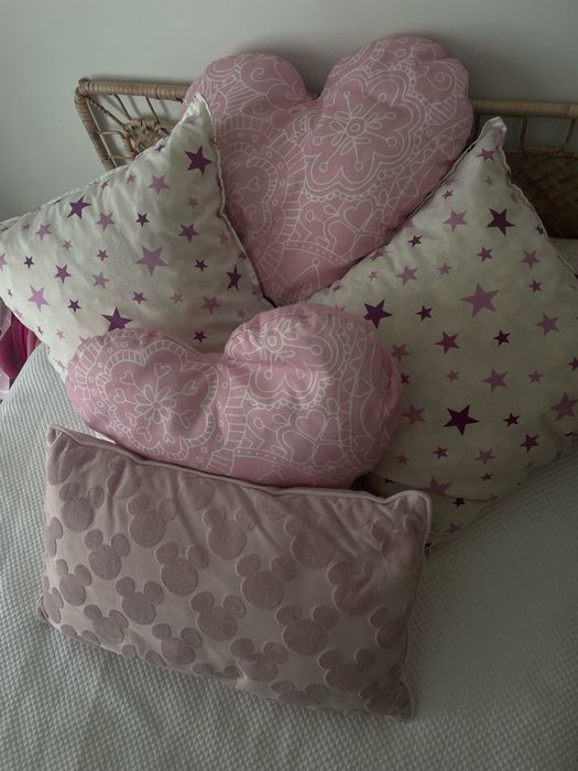 Almofadas decoracao quarto menina