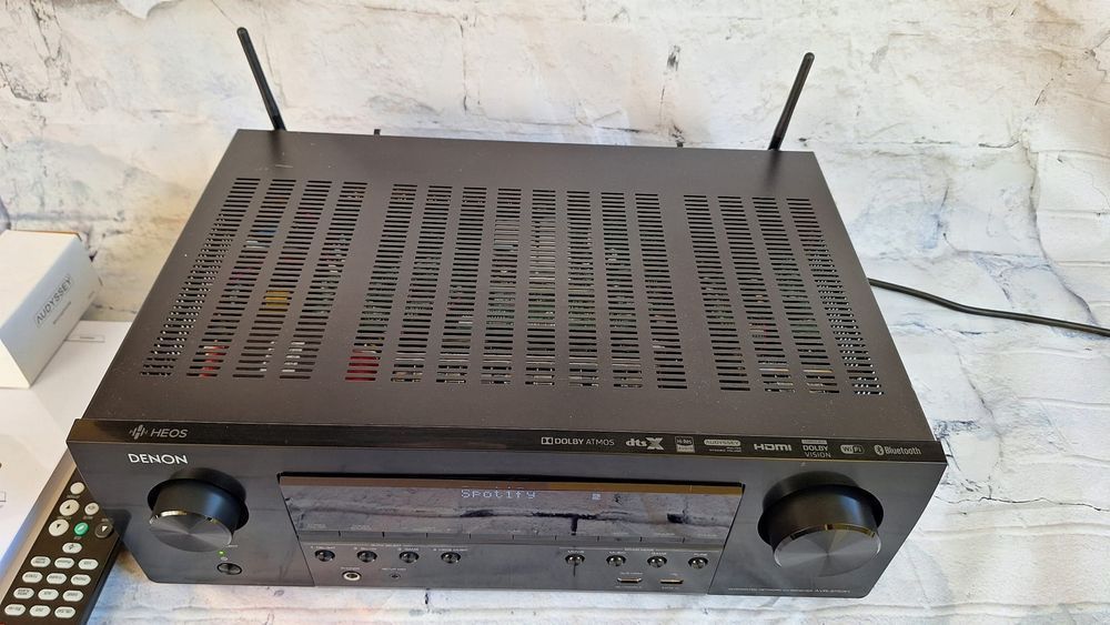 7.2 Denon AVR-S750 Wi-fi BT Heos 4k/60p eARC DSD Spotify Vtuner