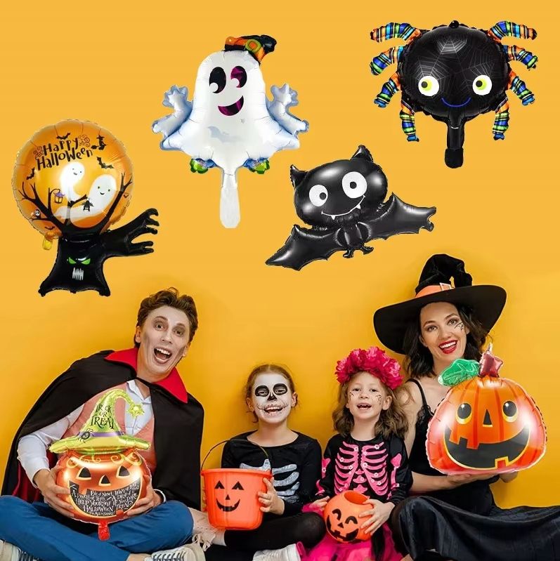 Balon Nietoperz Wampir Halloween Zestaw 5 Sztuk
