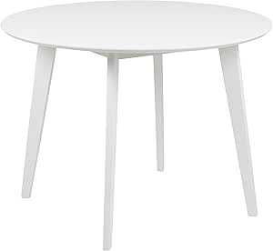 Stół jadalniany okrągły AC Design Furniture 76x105x105cm NOWY biały