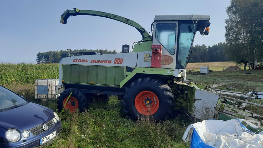 Sieczkarnia Claas Jaguar 800