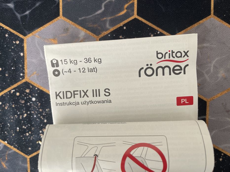 Fotelik Britax Römer Kidfix III S