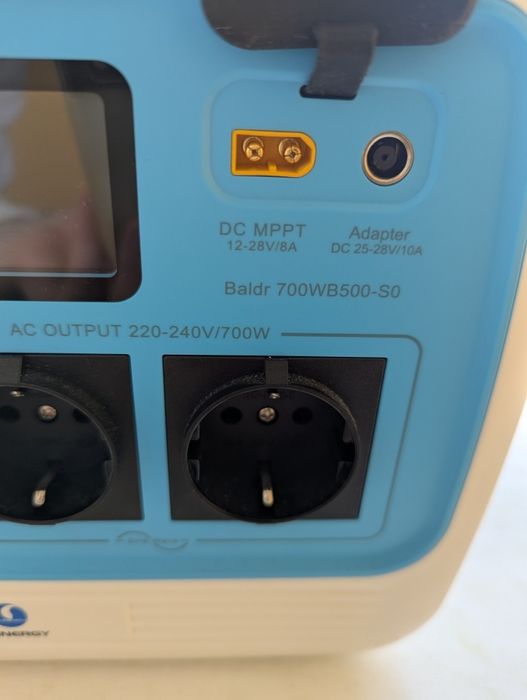 Зарядна станція zonergy 700w 537wh bluetti eb55 lifepo4