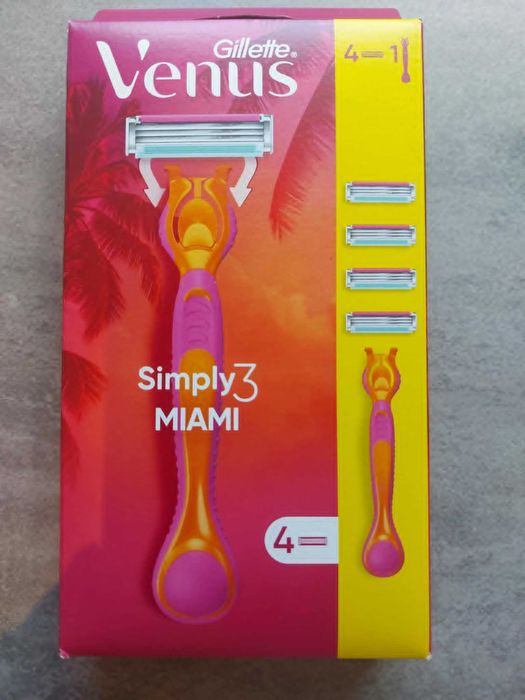 Maszynka na wkłady do golenia Gillette Venus 4 szt.