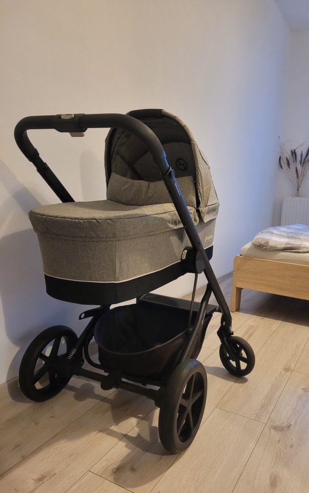 Cybex balios S Manhattan Grey spacerówka + gondola