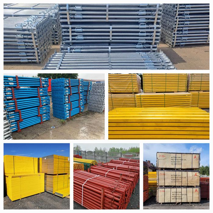 Stemple budowlane używane nowe Podpory stropowe Metalowe Dźwigar H20