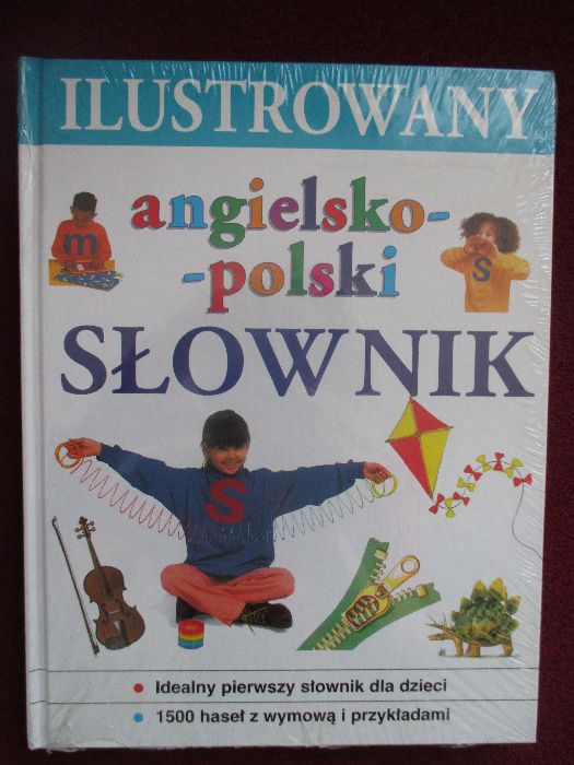 Ilustrowany słownik angielsko-polski NOWY w folii