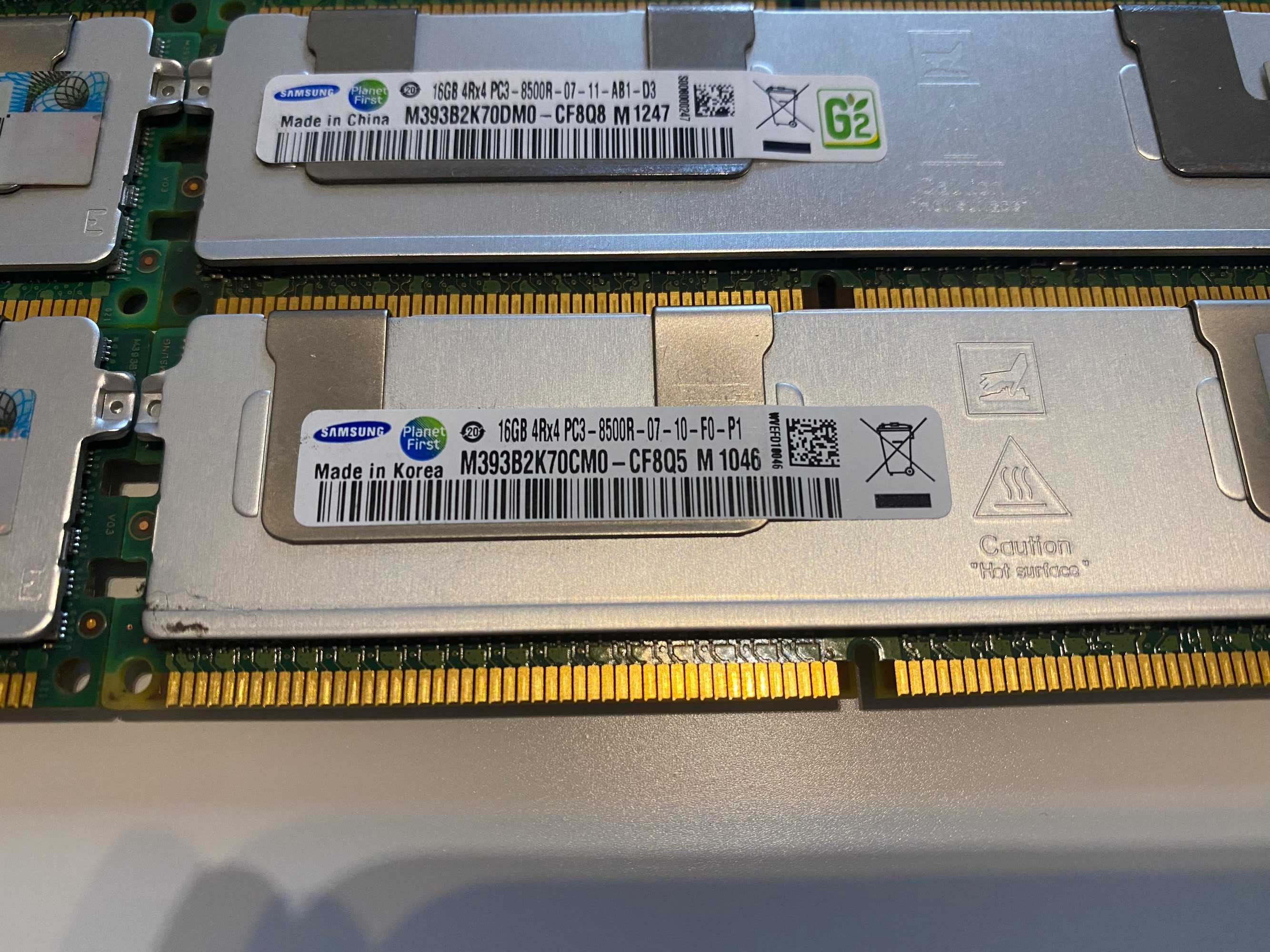 128GB Samsung ECC DDR3 RAM 4Rx4