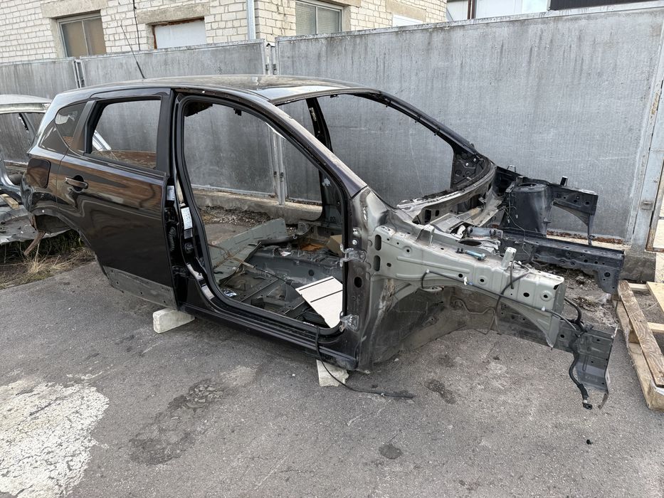 Кузов четверть криша Qashqai j10 j10+2 порезка лонжерон стойка поріг