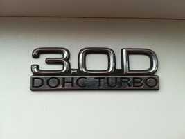 Эмблема Значок DONC TURBO 3.0D