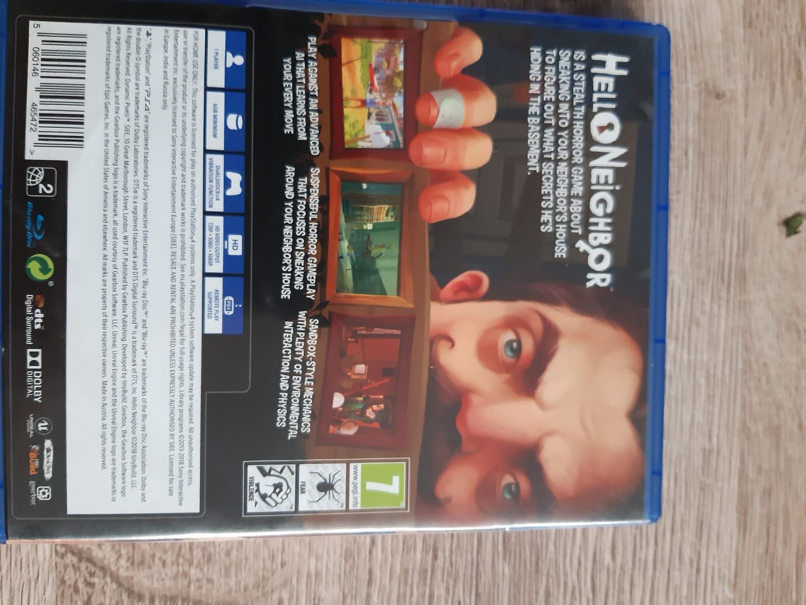 Hello Neighbor PS4 używane