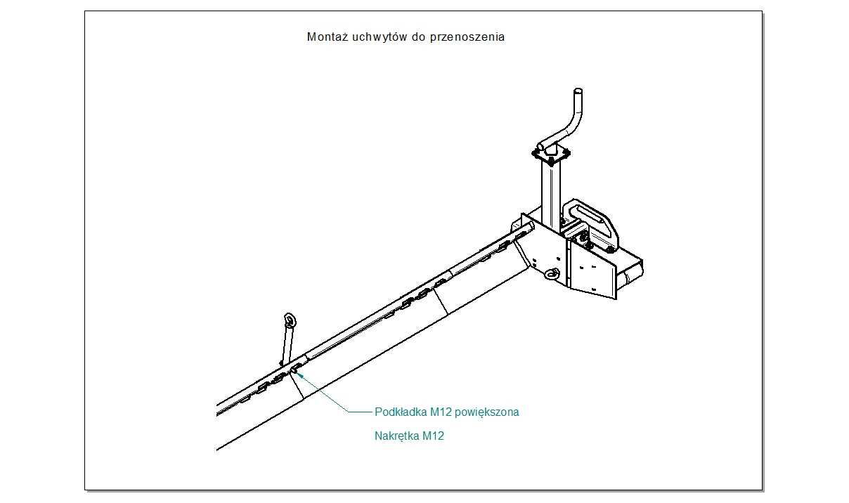 Listwa Łata profilujaca zgarniająca ADISPAW LB600