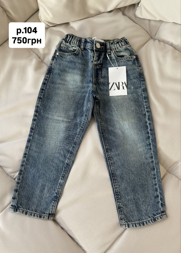 р.98,104,110,116,122,128,134 детские джинсы zara,дитячі джинси zara