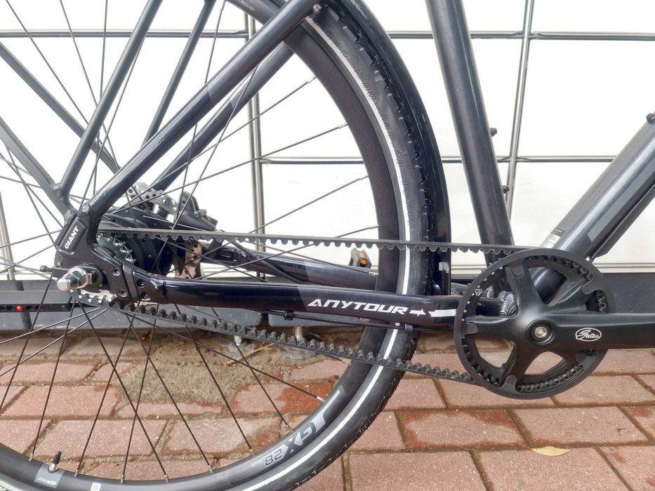 JAK NOWY! Rower miejski GIANT Anytour CS2 / pasek Gates / rozm. L