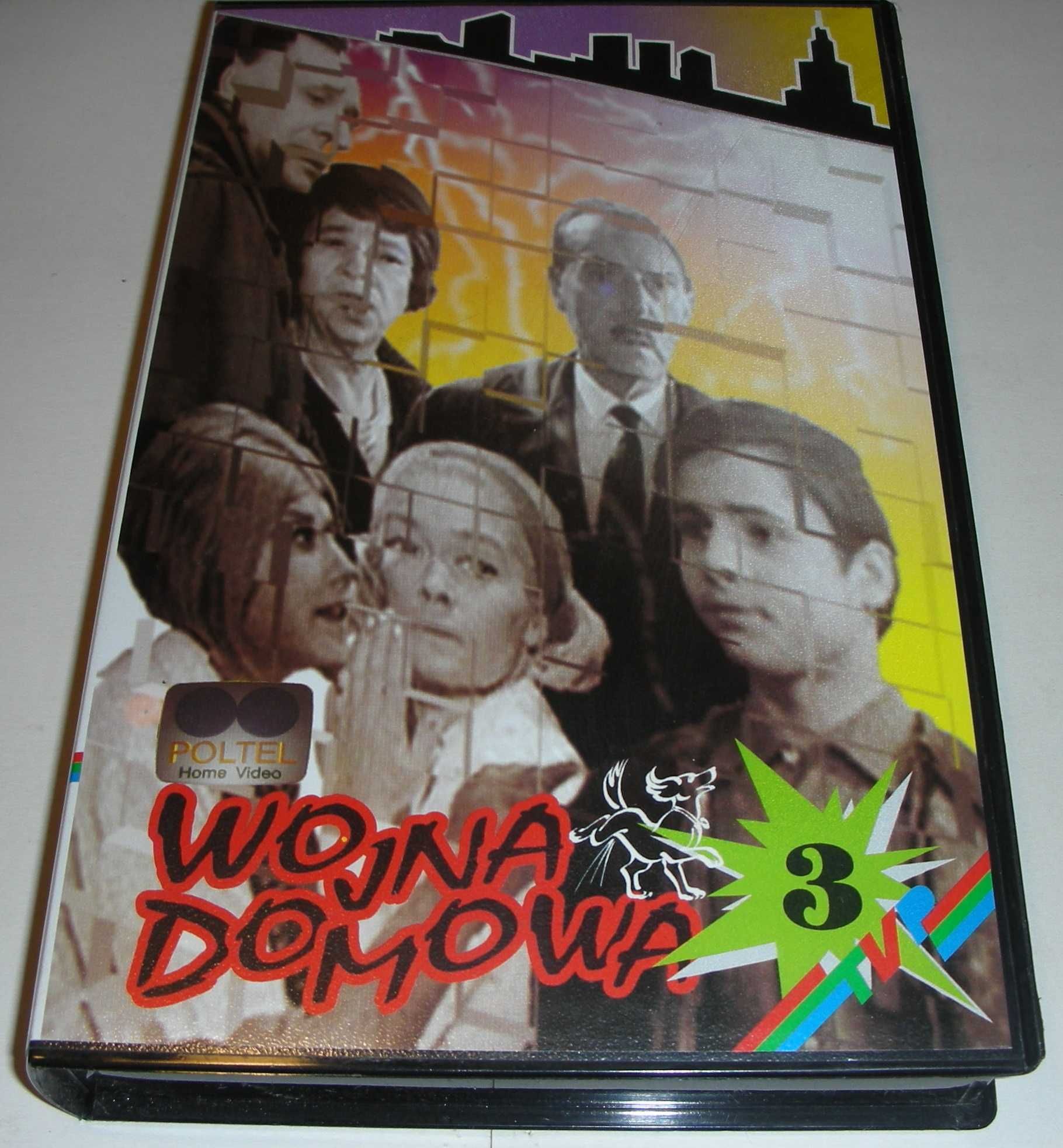 Wojna domowa 3 VHS Egzemplarz nowy w folii