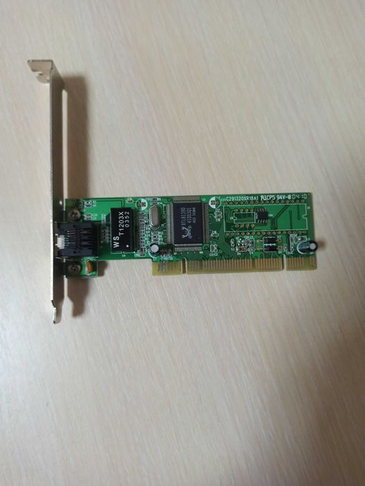 Мережевий адаптер. Мережева карта. PCI інтернет адаптер