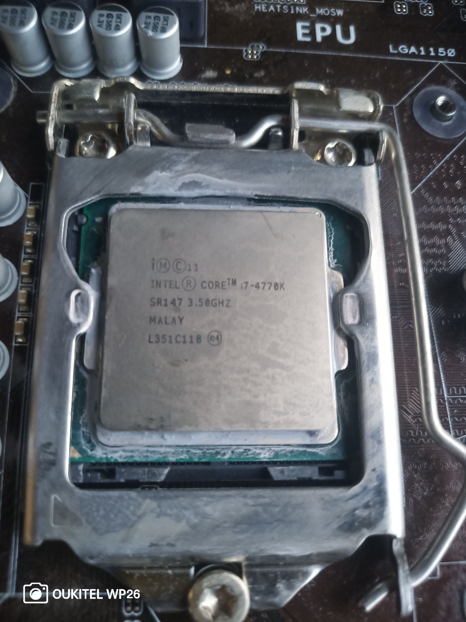 Płyta główna i7 procesor 4770k z87/g30ab/dp