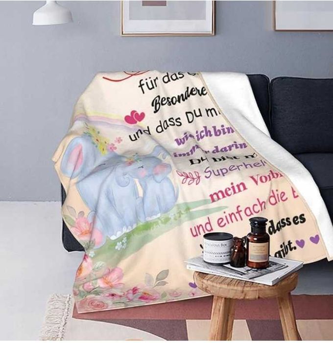 Koc Adolgutty polar 130 cm x 150 cm wielokolorowy