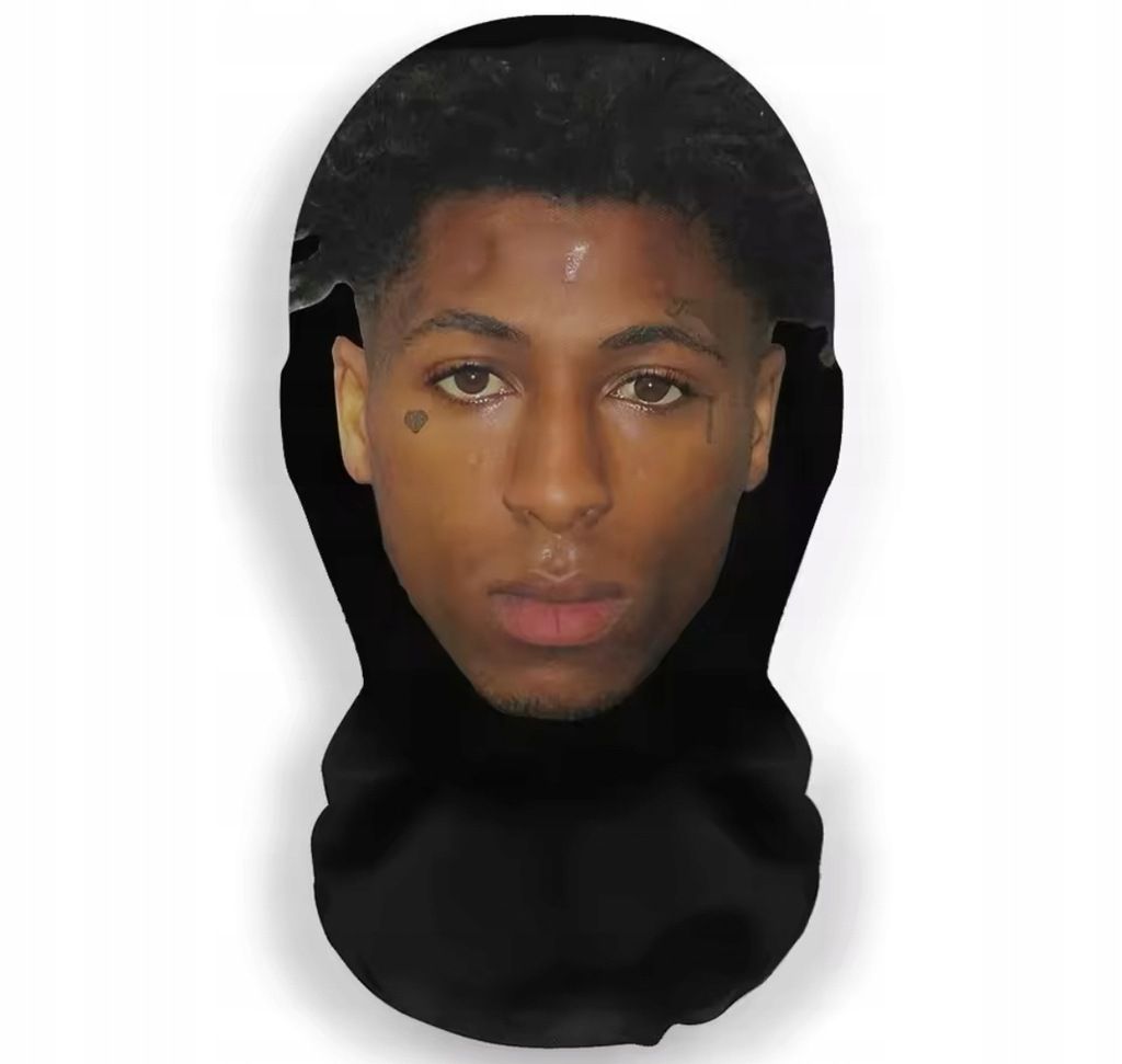 Śmieszna maska NBA YoungBoy Never Broke Again prezent