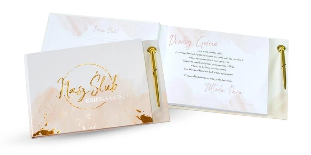 Happy Book HBP-001 Księga gości Kukartka oprawa: folia