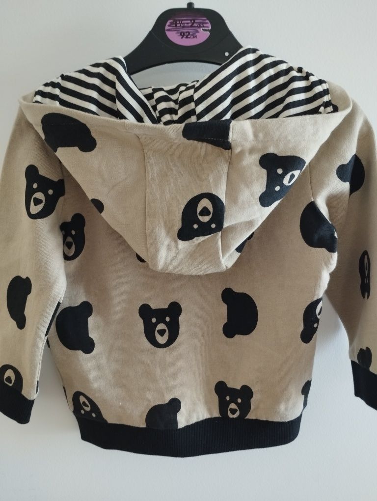 Bluza chłopięca  w misie 74